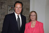 The Presiding Officer, Tricia Marwick and the Prime Minister, The Rt Hon. David Cameron 